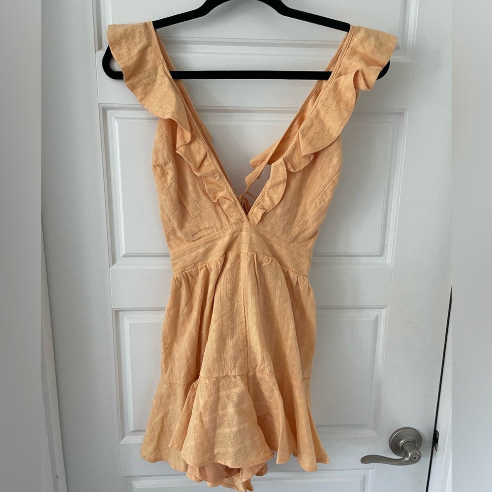 Dry Goods coral romper